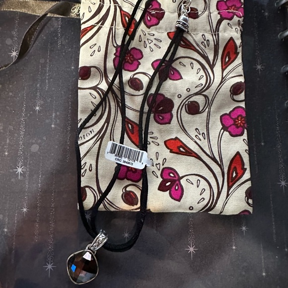 Brand New Brighton endless black circle necklace - Picture 3 of 3